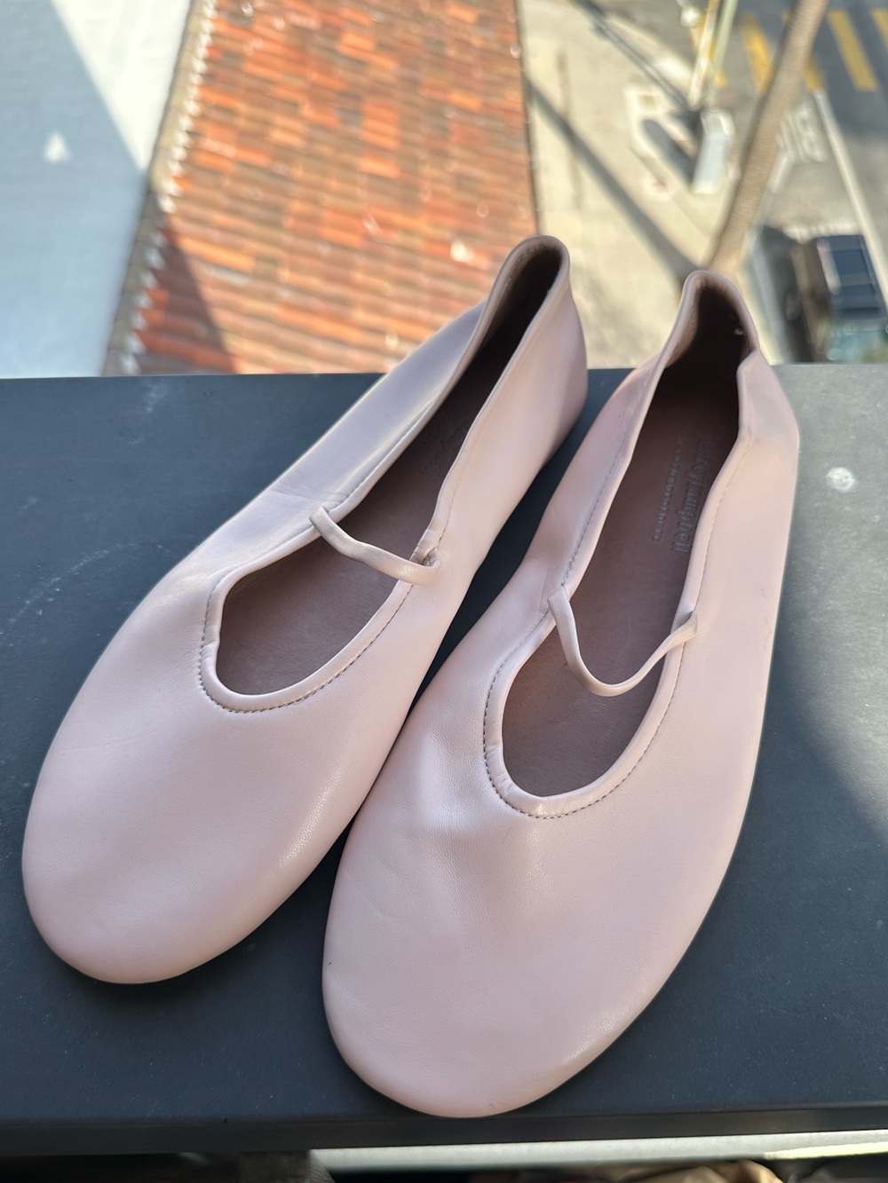 Jeffrey Campbell for Anthropologie Blush Ballet Flat | Mary Jane Cut | Size 9